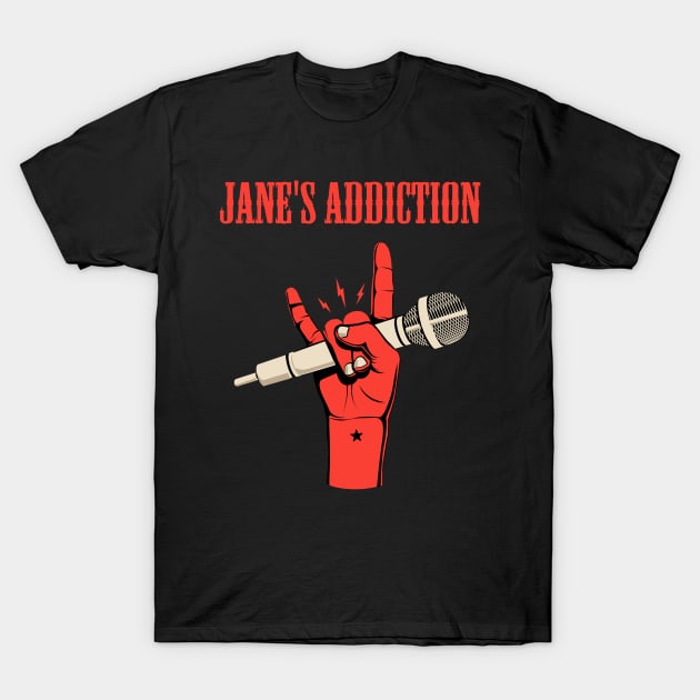 JANES ADDICTION BAND T-Shirt by dannyook